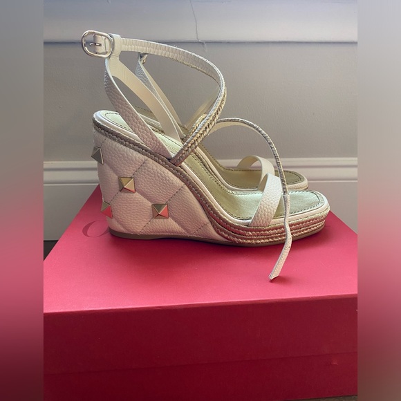 Womens Valentino Espadrillas Wedges - Picture 3 of 8